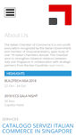 Mobile Screenshot of italchamber.org.sg