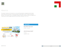 Tablet Screenshot of italchamber.org.sg